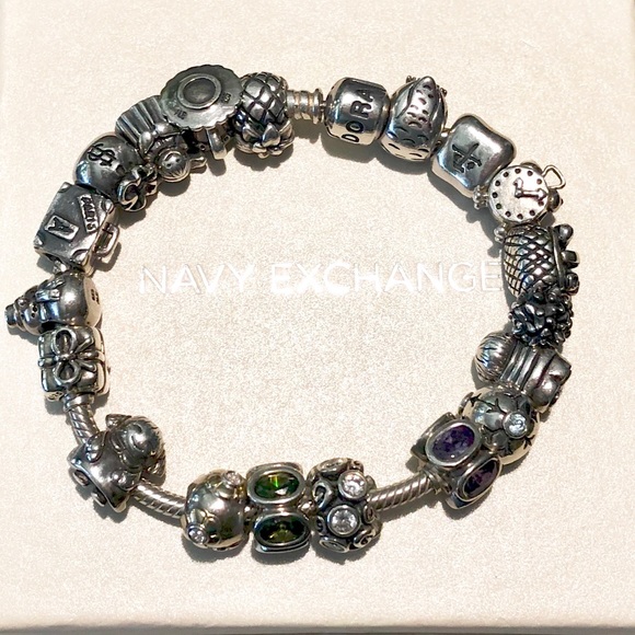 Pandora💙Bracelet with 19 Charms - Picture 8 of 8